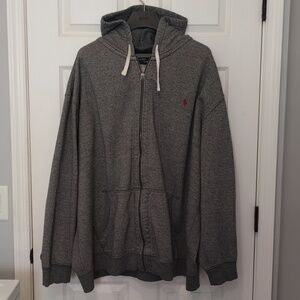 Polo by Ralph Lauren Gray Hoodie Sweater
